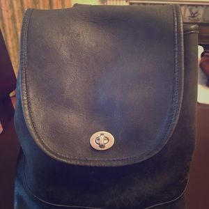 Coach backpack purse
